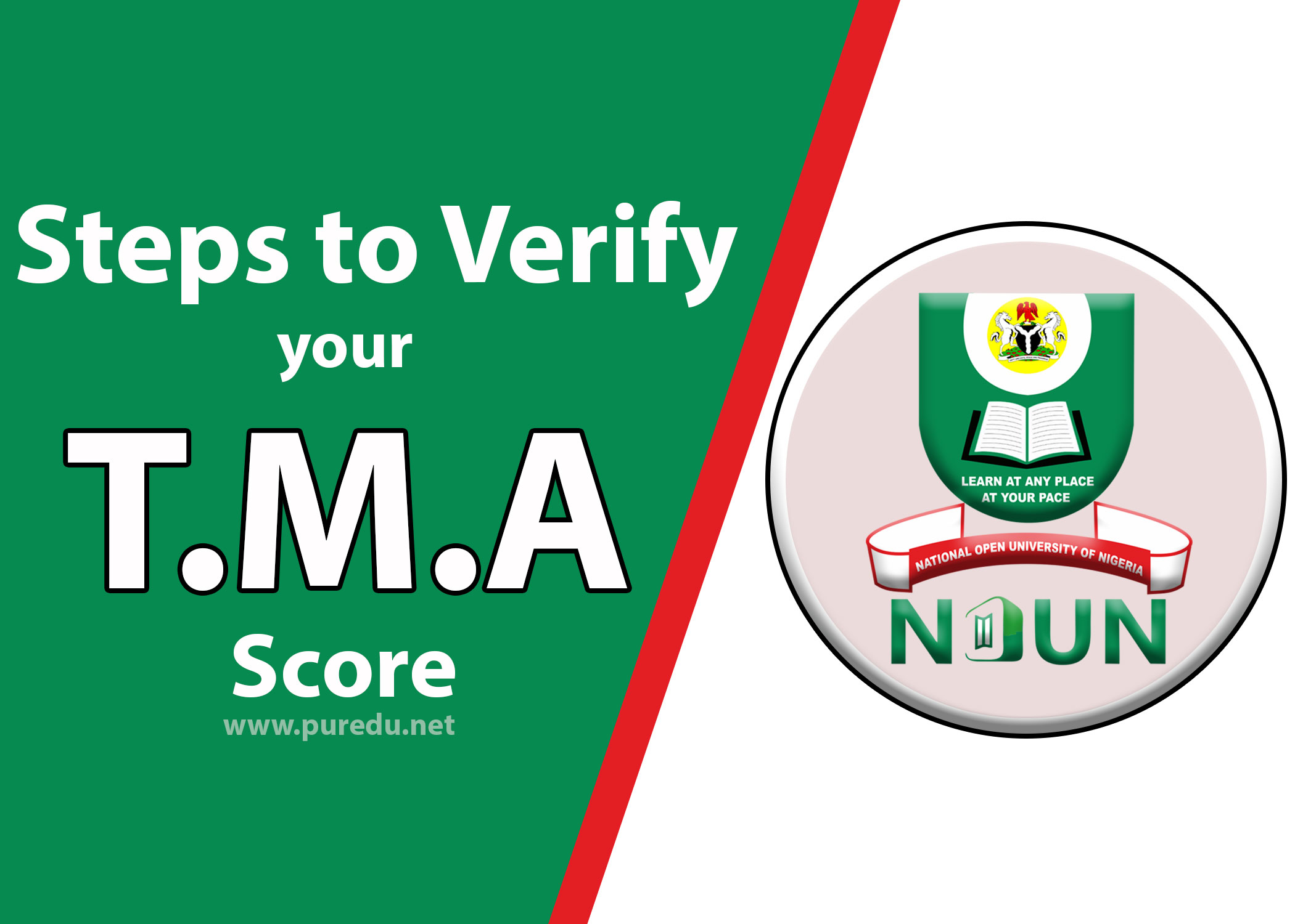 Steps to verify your TMA Score