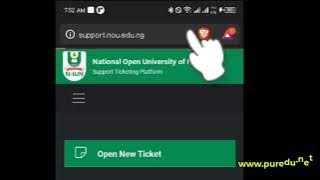 NOUN Support Platform: How to Raise a Ticket on any NOUN related issue